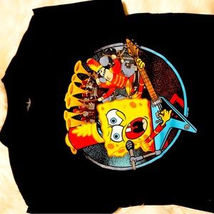 New spongebob squarepants t shirts for men Size M